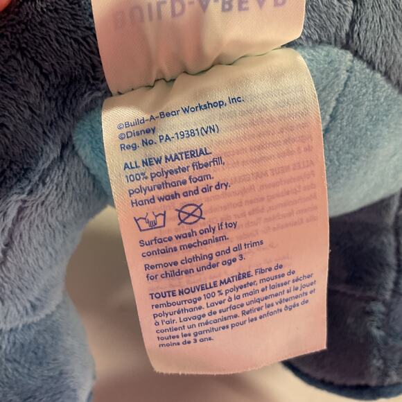 Build A Bear Workshop Disney Talking Stitch Plush Tested Working - Picture 6 of 6